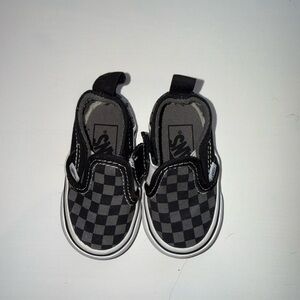 Toddler Classic Slip-On V Checkerboard Shoe